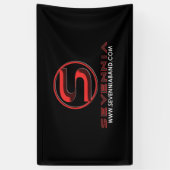 セブンニアのロゴ 横断幕 (縦)