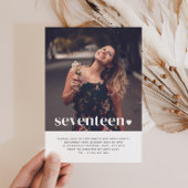 セブンハートフォト誕生日招待状 招待状