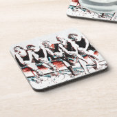 セブンバッシング美しいパール コースター (左側)