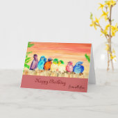 セブンフレンズ誕生日 カード (黄色い花)