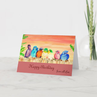 セブンフレンズ誕生日 カード