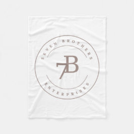 セブンブラザーズ企業フリースブランケット フリースブランケット
