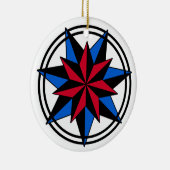 セブンポイントスターオーナメント セラミックオーナメント (右)