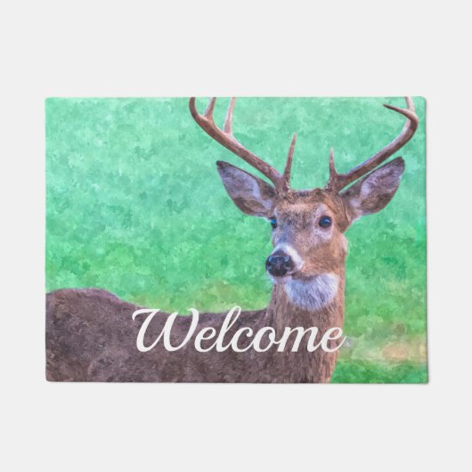 セブンポイントバックPinterly Welcome Doormat ドアマット (正面)