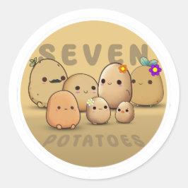セブンポテト ラウンドシール