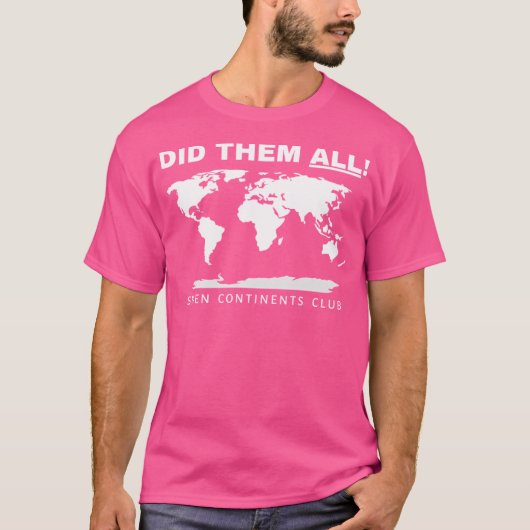 セブン大陸シャツ Tシャツ (正面)