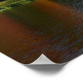 セブン春秋の木と池 ポスター (角)