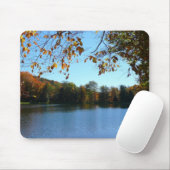 セブン春秋の木と池 マウスパッド (マウス)