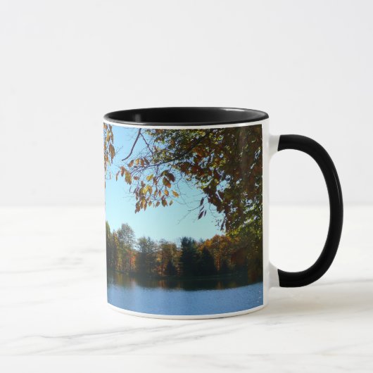 セブン春秋の木と池 マグカップ (右)