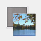 セブン春秋の木と池 マグネット (正面/裏面)