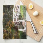 セブン春秋ブリッジI秋の風景 キッチンタオル (四つ折り)