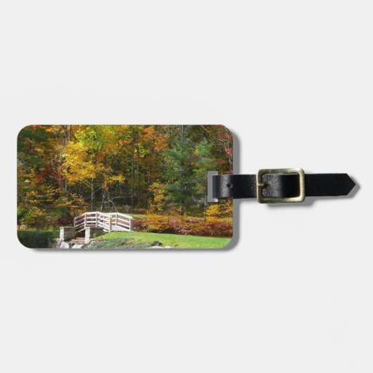 セブン春秋ブリッジI秋の風景 ラゲッジタグ (正面横)