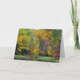 セブン春秋ブリッジII秋の風景 カード