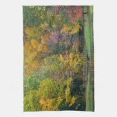 セブン春秋ブリッジII秋の風景 キッチンタオル (縦)