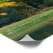 セブン春秋ブリッジII秋の風景 ポスター (角)