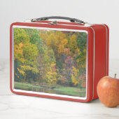 セブン春秋ブリッジII秋の風景 メタルランチボックス (インサイチュ)