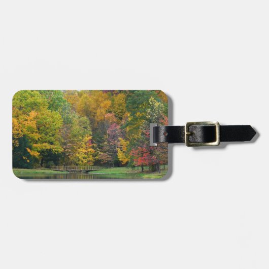 セブン春秋ブリッジII秋の風景 ラゲッジタグ (正面横)