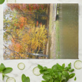 セブン春秋ブリッジIII秋の風景 キッチンタオル (折り畳み)