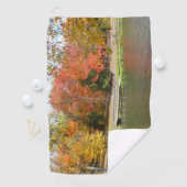 セブン春秋ブリッジIII秋の風景 ゴルフタオル (インサイチュ)