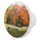 セブン春秋ブリッジIII秋の風景 セラミックノブ (右)