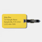 セブン春秋ブリッジIII秋の風景 ラゲッジタグ (裏面横)