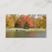 セブン春秋ブリッジIII秋の風景 名刺 (裏面)