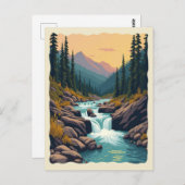 セブン秋コロラドレトロ ポストカード (正面/裏面)