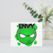 セブン罪顔 – エンビー ポストカード (スタンド正面)