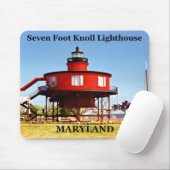 セブン足ノールライトハウスメリーランドマウスパッド マウスパッド (マウス)