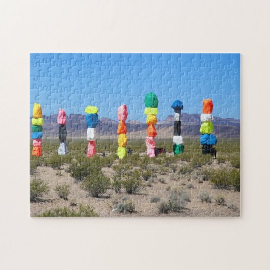 セブン魔法マウンテンズネバダ。 ジグソーパズル (横)