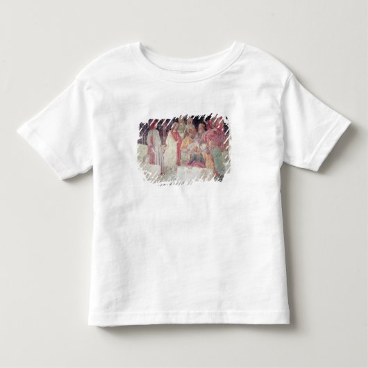セブン・アーツに迎えられた若自由主義のい男 トドラーTシャツ (正面)