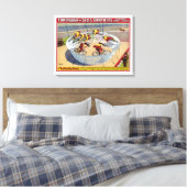 セブン・ゲイネルズのサーカスのポスター自転車に乗る キャンバスプリント (インサイチュ (寝室))