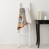 セブン・ゲイネルズのサーカスのポスター自転車に乗る シェルパブランケット (インサイチュ)