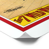 セブン・ゲイネルズのサーカスのポスター自転車に乗る ポスター (角)