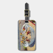 セブン・ゲイネルズのサーカスのポスター自転車に乗る ラゲッジタグ (正面縦)