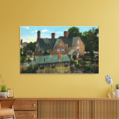 セブン・ゲイブルの家の裏側 キャンバスプリント (インサイチュ (リビング))