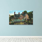 セブン・ゲイブルの家の裏側 キャンバスプリント (インサイチュ (ウッドフロア))