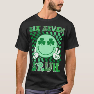 セブン シックス ブラフ シャムロック 67 ミーム セントパトリックデー Tシャツ