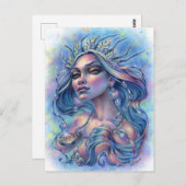 セブン・シーズ・ハガキの女王 ポストカード (正面/裏面)