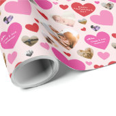 セブン・フォト・バレンタイン・デー・ハート ラッピングペーパー (ロールコーナー)