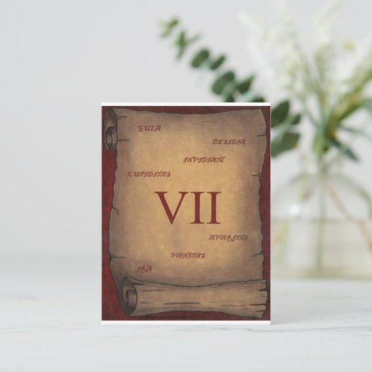 セブン ポストカード (スタンド正面)