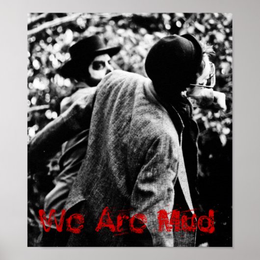 セブン、我々は泥だ ポスター (正面)