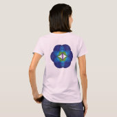 セブンCIrclesバンドレディースティー Tシャツ (裏面フル)