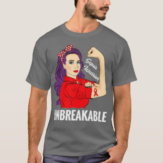 セプシス認識度戦士の破れない生存者Supp Tシャツ