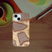 セプタリアン小結節断面、興味深い岩 Case-Mate iPhoneケース