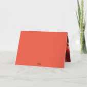 セプテンバー誕生日おもしろい引用文 カード (裏面)