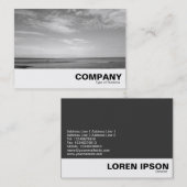 セベルンエスタリアアットペナルス(B&W) 名刺 (正面/裏面)