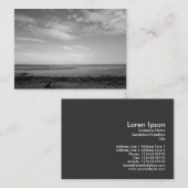 セベルンエスタリアアットペナルスB&W 名刺 (正面/裏面)