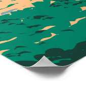 セベンヌナショナルパークフランスヴィンテージ ポスター (角)