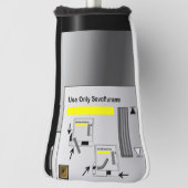 セボフルラン気化器 ゴルフヘッドカバー (回転90)